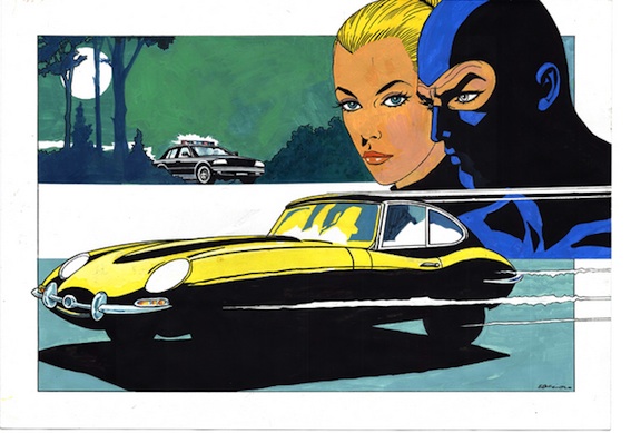 Jaguar E-Type di Enzo Facciolo