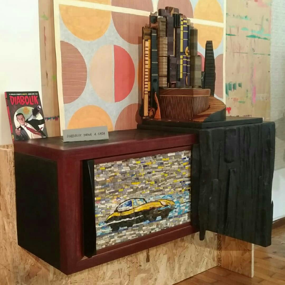 "Diabolik torna a casa" urban consolle Clerville