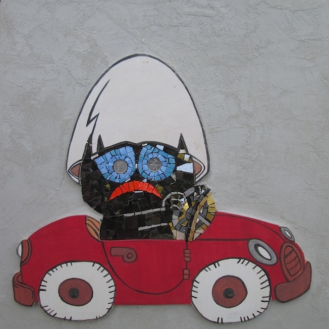 Mosaico di Calimero 1973