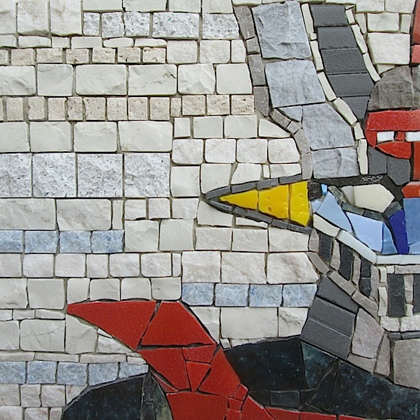 MAZINGA Z mosaic art