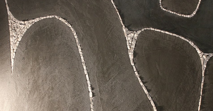 Black and white, superifici materiche 1