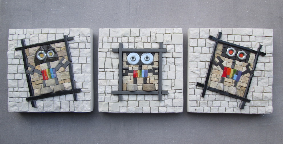 love is love, rainbow robots