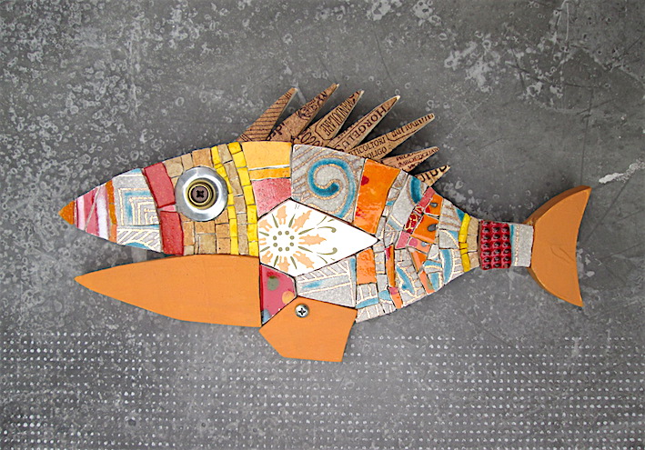 Clown, the multicolor fish