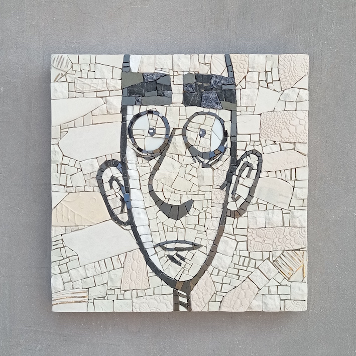 Dimentica il mio nome, mosaico omaggio a Zerocalcare