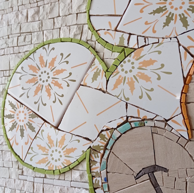 Topolino, dettaglio mosaico