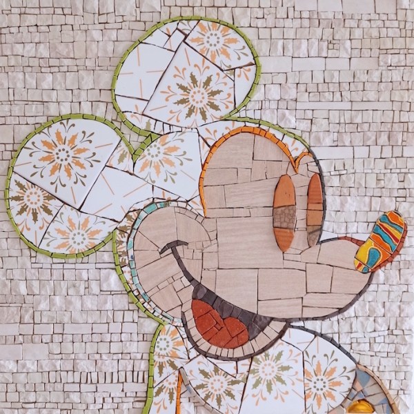 Mickey Mouse – vintage style: il mio primo mosaico di&nbsp;Topolino