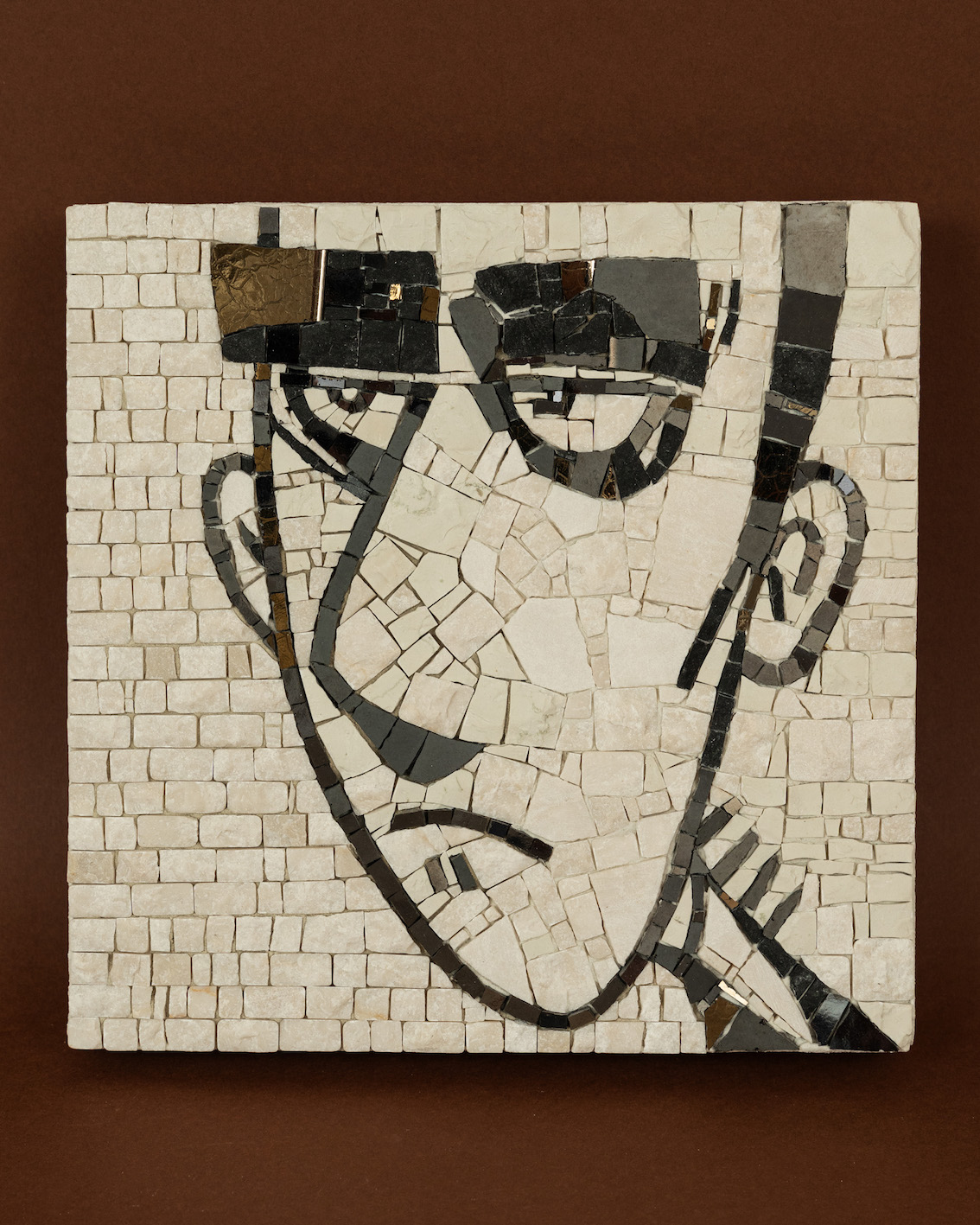 Mosaico omaggio a Zerocalcare