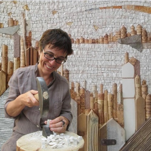 Cecilia Giusti, mosaicista di Modena Italy