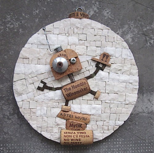 No wine no party, art robot for wine lovers